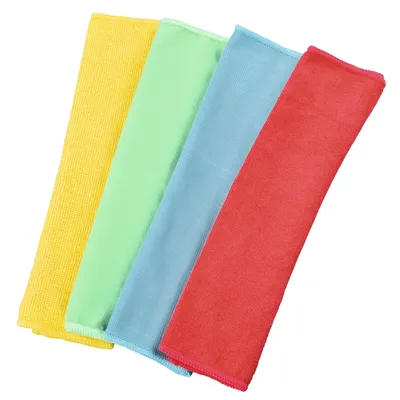 Immagine prodotto di XAVAX Mikrofasertücher 30x30cm Blau/Grün/Gelb/Rot MIKROFASERTÜCHER 4/SCH 111391