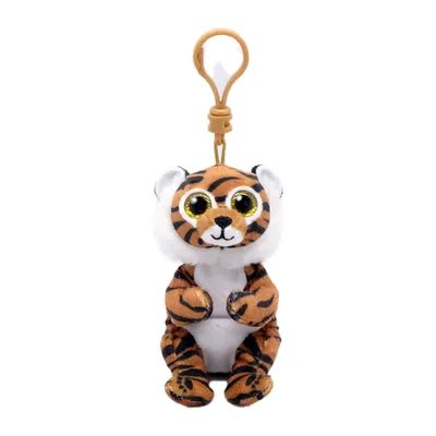 Produktbild von ty Beanie Bellie Clips - Schlüsselanhänger Tiger Clawdia - ca. 9,5 cm