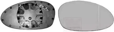 Immagine prodotto di Van Wezel vetro specchio destro per BMW Serie 1 Serie 3