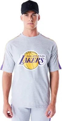 Immagine prodotto di New Era Nba Panel Los Angeles Lakers - Maglietta a maniche corte grigio S uomo grigio S