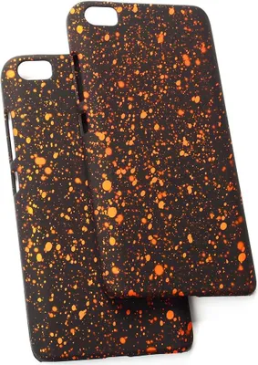 Produktbild von Handy Hülle Schutz Case Bumper Schale für Xiaomi Mi 5 3D Sterne Orange