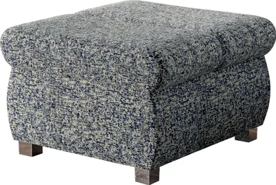 Produktbild von MIRJAN24 Polsterhocker Bangkok Klein, Moderne Sitzhocker vom Hersteller, Holzkonstruktion, 60x60x39 cm (Farbe: Corbett 78)