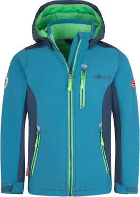 Produktbild von Trollkids Softshelljacke Balestrand, Dark Marine, Gr. 128