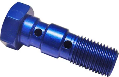 Productafbeelding van MATTHIES dubbele banjo-schroef, 3/8-24, blauw