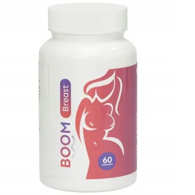 Produktbild von Boom Breast Natürliche Kapseln zur Brustvergrößerung