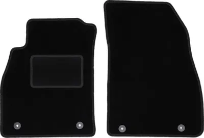 Immagine prodotto di Wielganizator tappetini auto velours anteriori adatto per Opel Insignia A FL (2013-2017, berlina, liftback, station wagon) neri, set 2 pz, con fissaggi