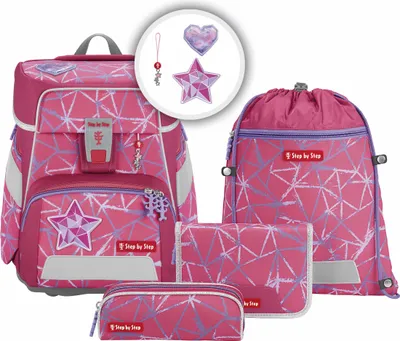 Produktbild von Step by Step-SPACE|Step by Step SPACE Schulranzen-Set ''Star Stella'', 5-teilig