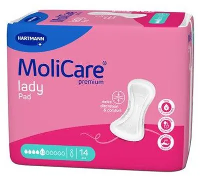 Produktbild von Molicare Premium lady Pad 4,5 Tropfen 12X14 St