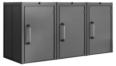 Obrázek produktu pro GFP Primeyard Box na popelnice 252x84x120 cm Kryt na popelnice antracitová