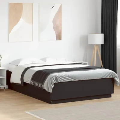 Produktbild von Bettgestell in Schwarz 120x200 cm ohne Matratze
