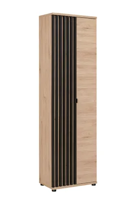 Zdjęcie produktu dla Szafa PEDRO hickory jackson/czarna