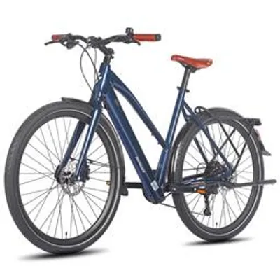 Produktbild von E-Bike F700W 36V10Ah Akku 25 km/h SHIMANO 9-Gang City E-Bike Blau