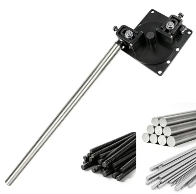 Biegemaschine für Eisenstangen 1-14 mm, 0-180°, 550 mm Hebel