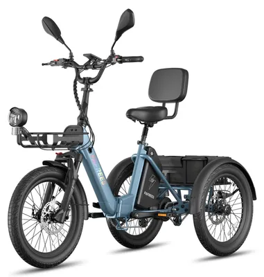 Produktbild von FAFREES F20 Mate II Elektrofahrrad - Motor 250W Akku 48V21AH 20" Reifen Hydraulische Scheibenbremse - Graublau