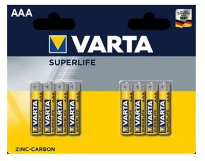 Produktbild von Varta SUPERLIFE AAA Einwegbatterie Zink-Karbon