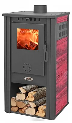Obrázok produktu pre Krbové kachle BLIST ATENE S Ceramic 7,5 kW – červené
