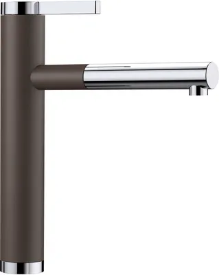 Produktbild von BLANCO LINEE-S Armatur / Cafe/Chrom / Zugauslauf / Hochdruck