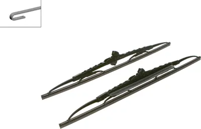 Zdjęcie produktu dla Pióro Wycieraczki Twin Podwójne 500/475Mm Opel, Ford, Toyota, Honda, Chevrolet, Mitsubishi
