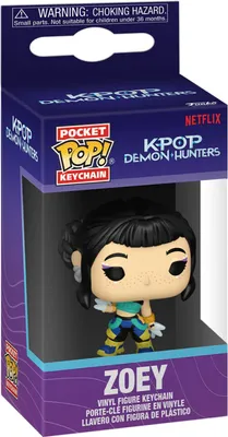 Productafbeelding van Funko Sleutelhanger Zoey, meerkleurig. Geschikt voor kinderen, meerkleurig, one size