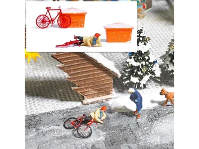Produktbild von Busch 7856 - 1/87 / H0 Ausgerutscht ! - Neu