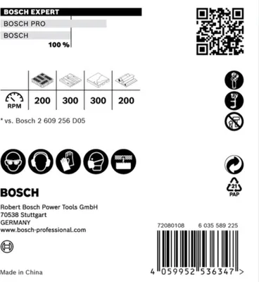 Obrázek produktu pro Otvorová pila Expert Stavební materiál D.159mm Hloubka řezu 60mm BOSCH