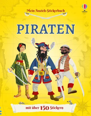 Produktbild von Mein Anzieh-Stickerbuch: Piraten