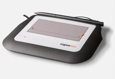 Immagine prodotto di Signotec Sigma LITE - 10,2 cm (4") - LCD - 320 x 160 Pixel - 92 x 45 mm - Schwarz - 92 x 45 mm