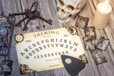 Obrázok produktu pre Tabuľa Ouija - Vybavenie na lov duchov - Tabuľa Ouija - Ouija - Tabuľa duchov
