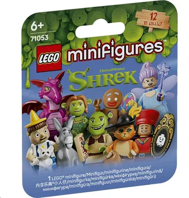 Obrázok produktu pre LEGO Minifigures Séria Shrek, Stavebnica, 6 rok / roky, Plast, 7 kusov, 18 g
