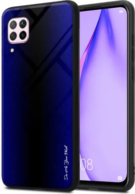 Immagine prodotto di Cadorabo cover per Huawei NOVA 6 SE / P40 LITE / NOVA 7i cover protettiva in viola custodia del telefono cellulare TPU Etui Cover Case Tempered