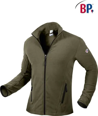 Produktbild von BP® Fleecejacke für Herren - oliv - XS