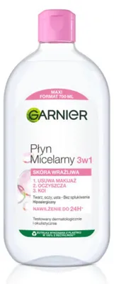 Produktbild von Garnier Skin Naturals 3-in-1-Mizellenwasser für empfindliche Haut 700 ml