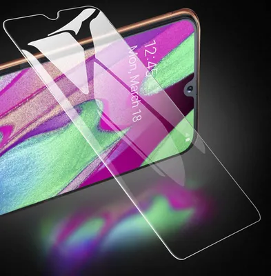 Produktbild von Für Samsung Galaxy A40 Panzerglas Schutzglasfolie Panzerfolie Displayschutzglas Echt Glas Schutz Folie Display Glasfolie 9H