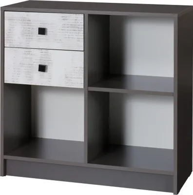 Produktbild von Furniture24 Kommode Tommy 13L Klein Regal mit 2 Schubladen jugendzimmer
