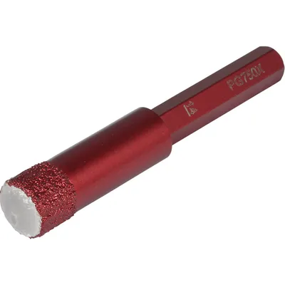 Produktbild von Marcrist PG750X Diamantbohrer Fliesenbohre Sechskantschaft Trockenbohrer ø 14 mm