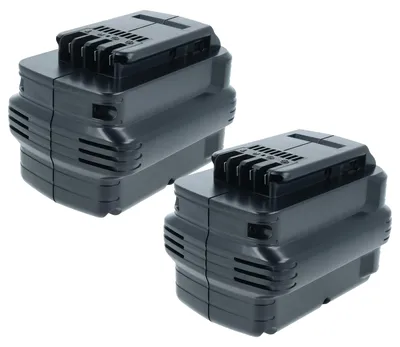 Produktbild von EXTENSILO 2x Akku kompatibel mit Dewalt DW017K2, DW017K2H, DW017N Werkzeug (3300 mAh, NiMH, 24 V)