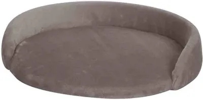 Produktbild von Nobby De Luxe, Brett, Rund, Grau, Plüsch, 100 mm, 48 cm