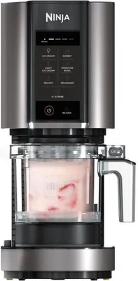Produktbild von Eismaschine Ninja Creami NC300EU, 6 Programme, 473ml Kapazität pro Schüssel, Bis zu 1.4L Eis, 3 Schüsseln Inklusive