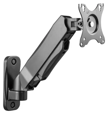 Produktbild von RICOO Monitorhalterung Schwenkbar Neigbar Gasfeder für Bildschirm 13-32 Zoll Monitorarm Höhenverstellbar S4811 Bildschirmhalterung PC Arm Computer-Monitor Wandhalterung Halterung Wand VESA 75 & 100
