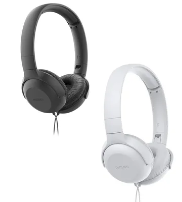 Obrázek produktu pro Philips TPV UH 201 BK, Kabel, 20 - 20000 Hz, Hovory/hudba, 131,5 g, Sluchátka s mikrofonem, Černá