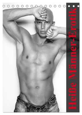 Produktbild von Heiße Männer-Erotik (Tischkalender 2027 DIN A5 hoch), CALVENDO Monatskalender