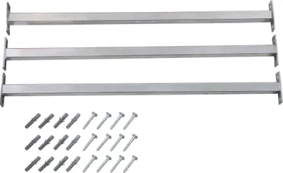 Produktbild von Einstellbare Fenster-Sicherheitsstangen 3 Stk. 710-1200 mm