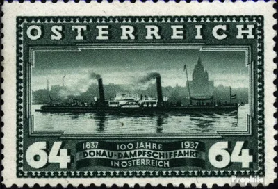 Produktbild von Briefmarken Österreich 1937 Mi 641 postfrisch Schiffahrt