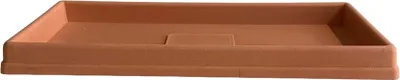 Produktbild von Garden Italia Rechteckiger Untersetzer aus Harz LRT 116 cm. Interieur 115 x 43 in IMPRUNETA Color Resin  Italy für den Außenbereich – unzerbrechlich – frostbeständig – robust, 116