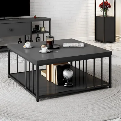 Produktbild von Skye Decor, Zenn - Anthracite, Black, Couchtische, Anthrazit, 90 x 40 x 90 cm