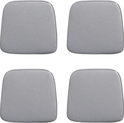 Produktbild von Madison - Sitzkissen Polyrattan Manchester hellgrau - ca. 48x48 cm - 4er-Set