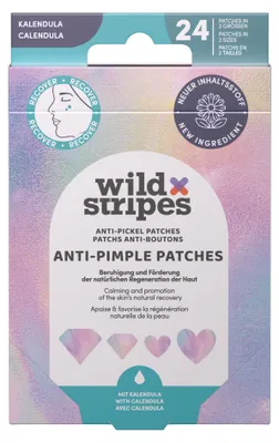 Imagen del producto de Parches anti-imperfecciones con diamantes, 24 unidades