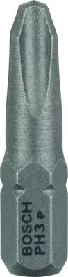 Obrázok produktu pre Bosch 2 607 001 515, 3 kusov, Phillips, PH 3, Oceľ, 25 mm, 25,4 / 4 mm (1 / 4")