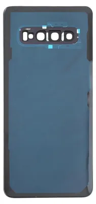 Produktbild von Für Samsung Galaxy S10 SM-G973 Akkudeckel Backcover Rückseite schwarz
