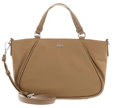 Image de LACOSTE sac à main sac à épaule Day in L Top Handle Bag Cookie marron clair
